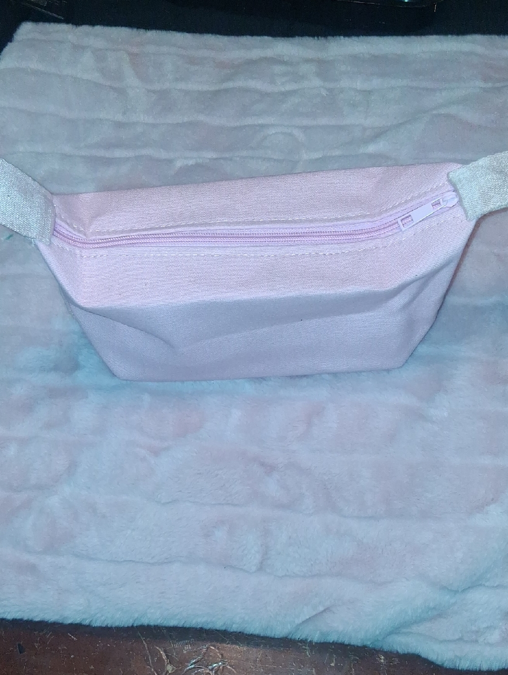 LANEIGE Pale Pink Canvas Waist Pouch